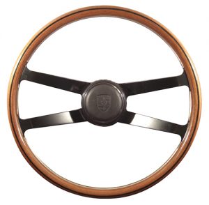 901 Wood Rim Steering Wheel 400mm-462