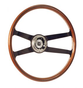 901 Wood Rim Steering Wheel 400mm-463