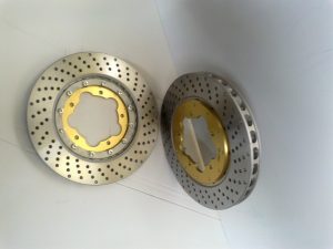911 RSR Brake Mounting Bell and Floating Disc Set-964