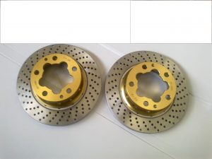 911 RSR Brake Mounting Bell and Floating Disc Set-965