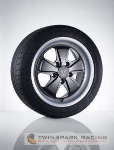 Fuchs Forged Alloy Wheels: 8 & 9 x 17 inch Set (Black)-857