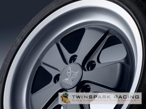 Fuchs Forged Alloy Wheels: 8.5 & 11 x 19 inch Set (Black)-867