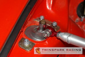 Porsche 911 and 930 Camberking top mounts with Carbon Fibre Strut Brace-0