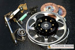 WEVO 915 6-Bolt Superlite Flywheel with Cable Operated Clutch System-0