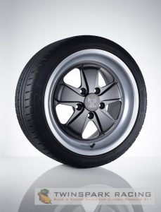 Fuchs Forged Alloy Wheels: 8 & 9 x 18 inch Set (Black)-1050