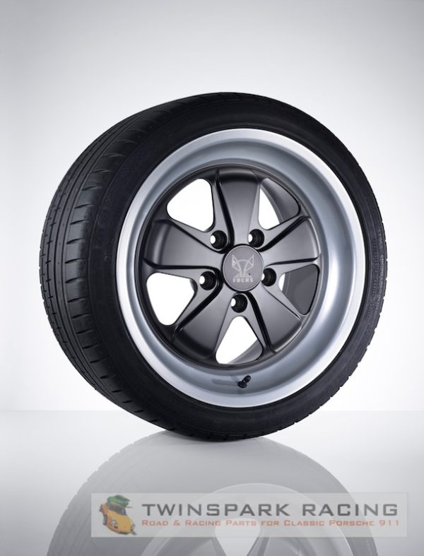 Fuchs Forged Alloy Wheels: 8 & 9 x 18 inch Set (Black)-1050